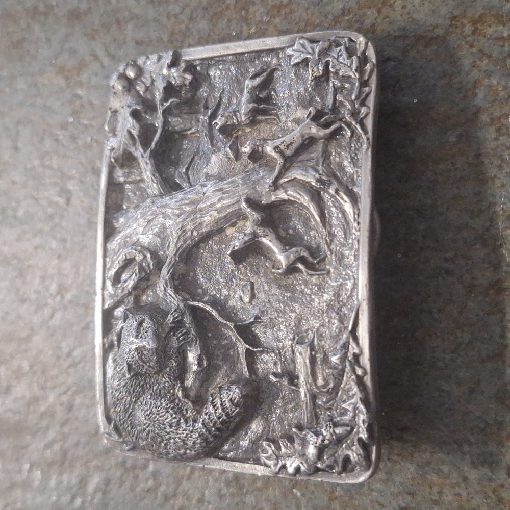 Vintage Bergamot Brass Works Belt Buckle